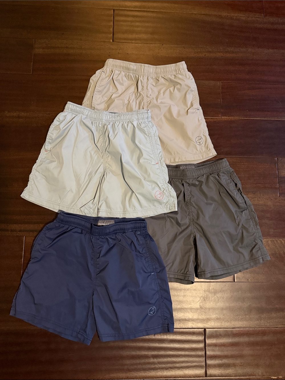 PROPERLY TIED 4 Pairs LD Drifter Shorts Sz. YM EUC!